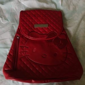 Hello Kitty Red Backpack